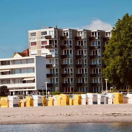 Penthaus Horizont Mit Meerblick Lübeck Exterior foto